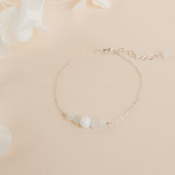 Bracelet perle et pierres de lune
